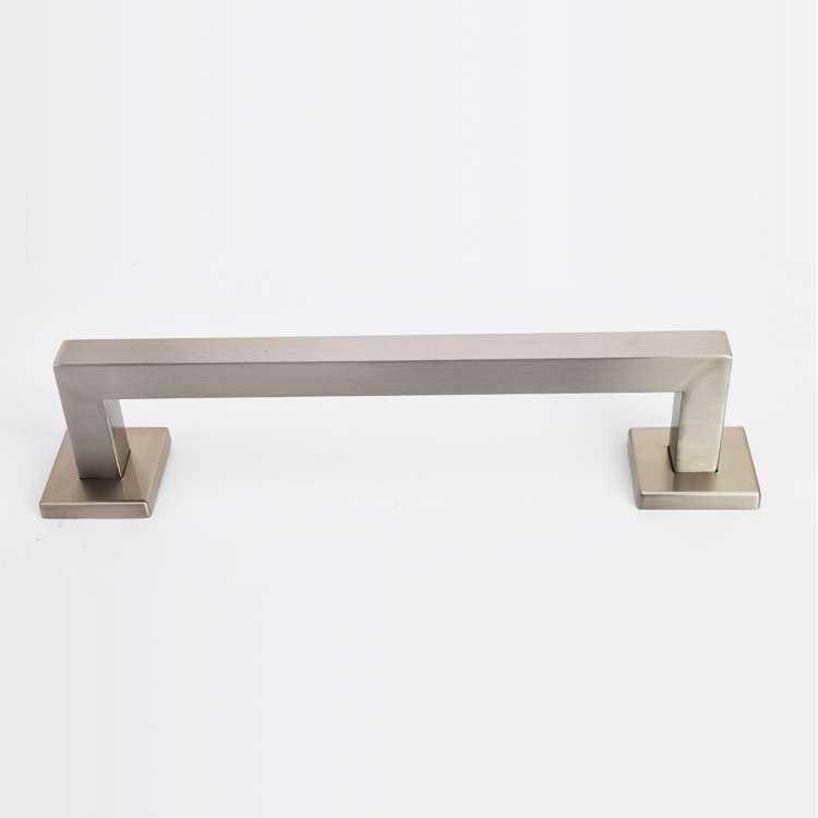 Gold square safety grab bar