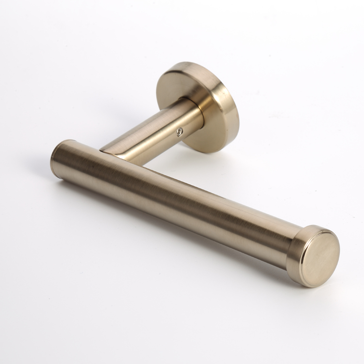 Gold horizontal T-shaped flared-end tissue holder