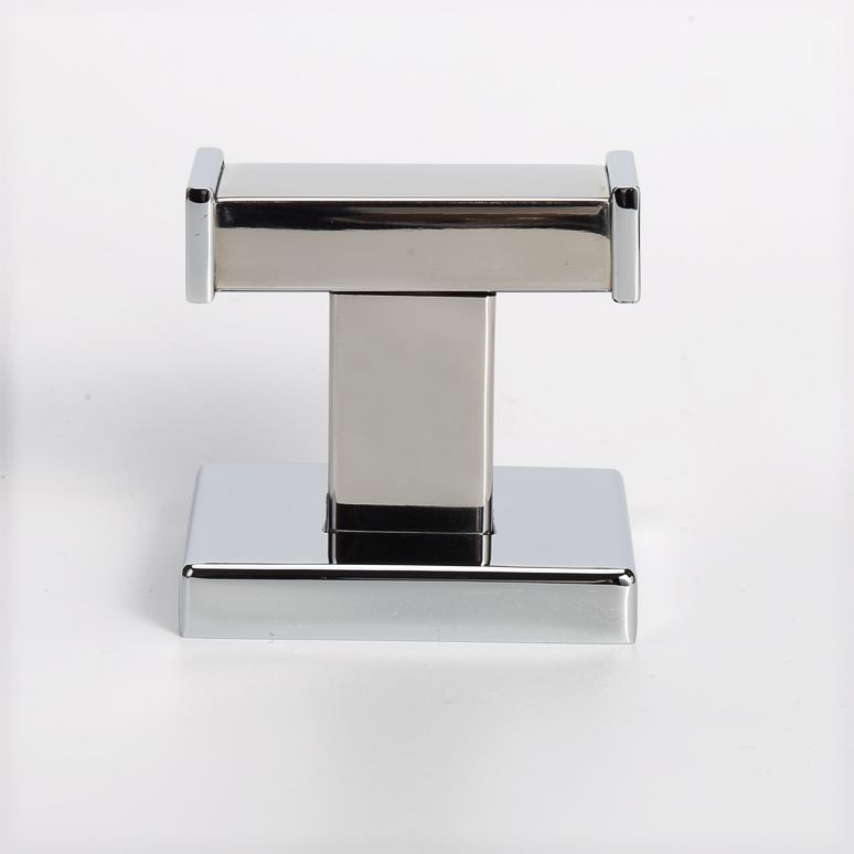 Square double coat hook
